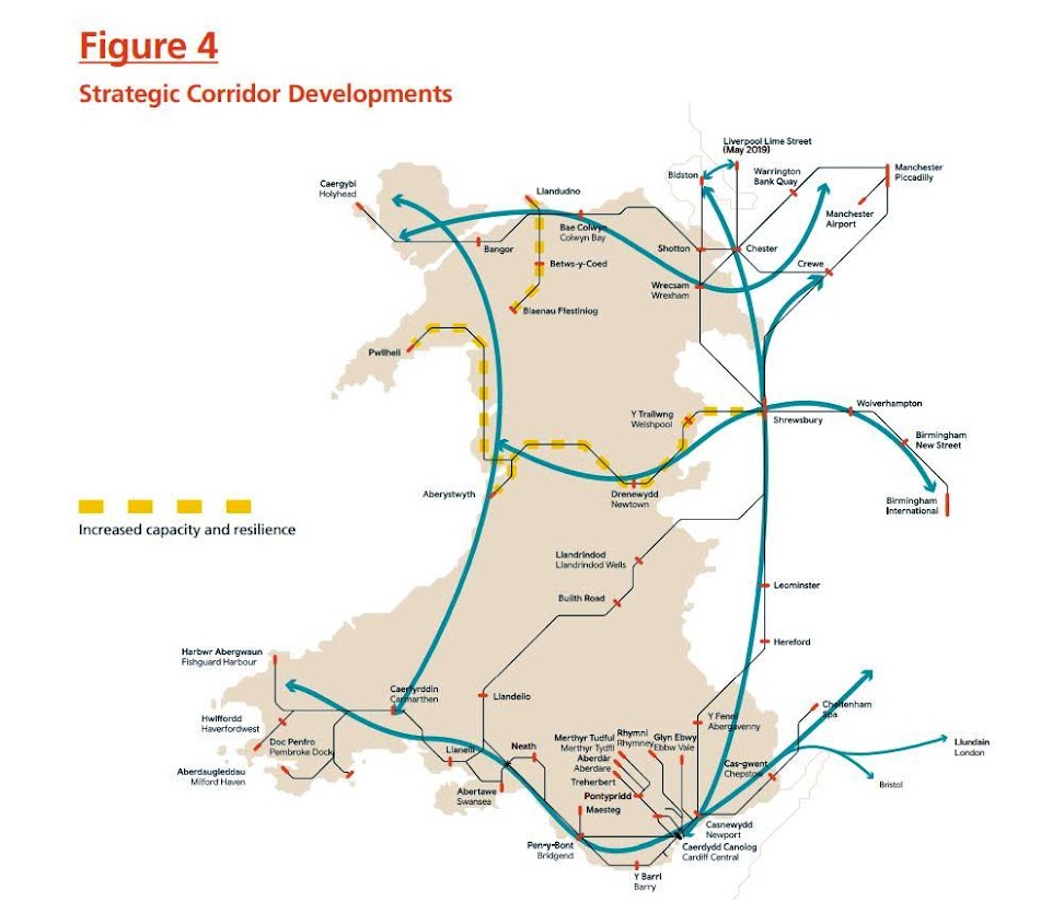 How long will it take north and south Wales to be reunited by a